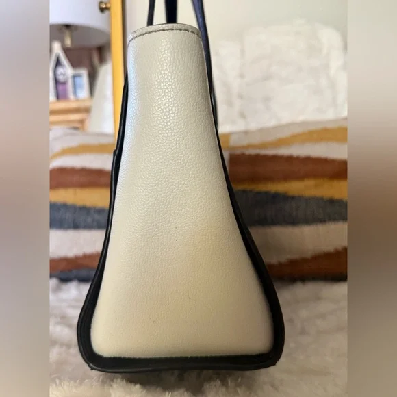 Kate Spade Patterson Drive Small Geraldine Satchel Black & Cement, MSRP $329 - Picture 5 of 10